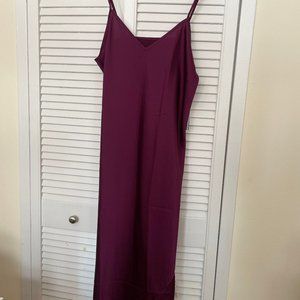 KNIX x THE BIRDS PAPAYA Amethyst Slip Dress - NEW WITH TAGS!